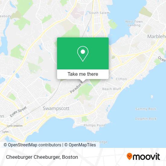 Cheeburger Cheeburger map