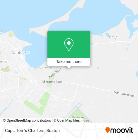 Capt. Tom's Charters map
