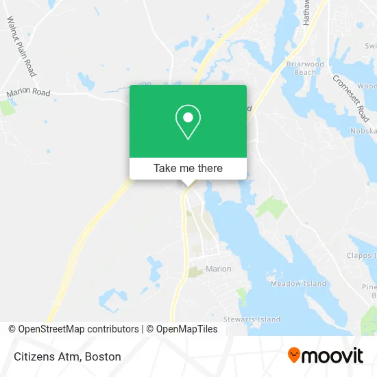 Citizens Atm map