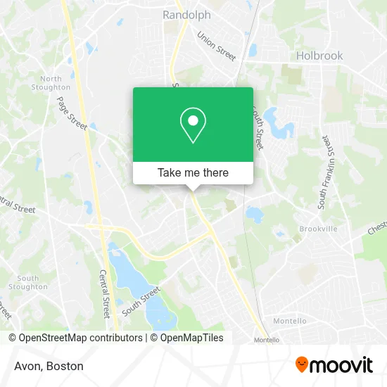 Avon map