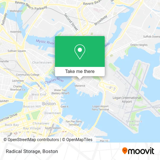 Radical Storage map