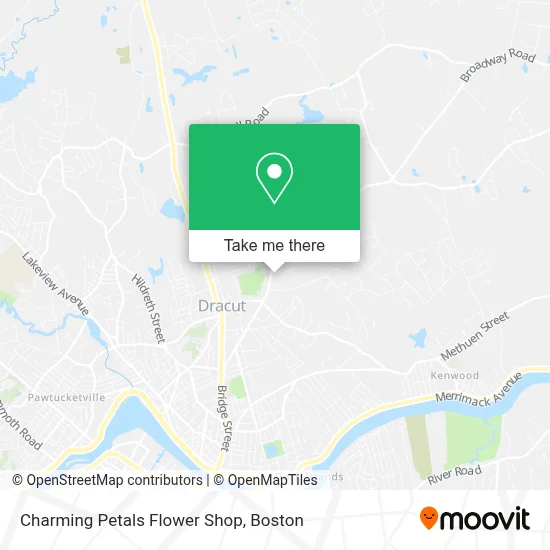 Charming Petals Flower Shop map