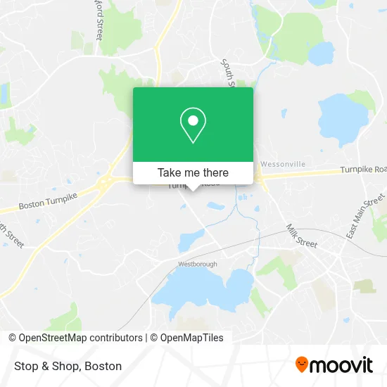 Stop & Shop map