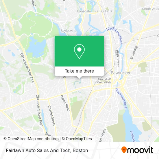 Fairlawn Auto Sales And Tech map