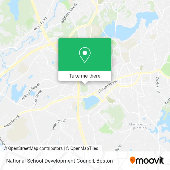 National School Development Council map