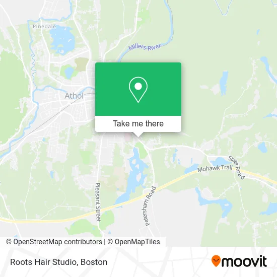 Roots Hair Studio map