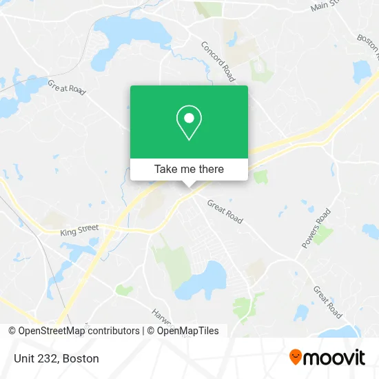 Unit 232 map