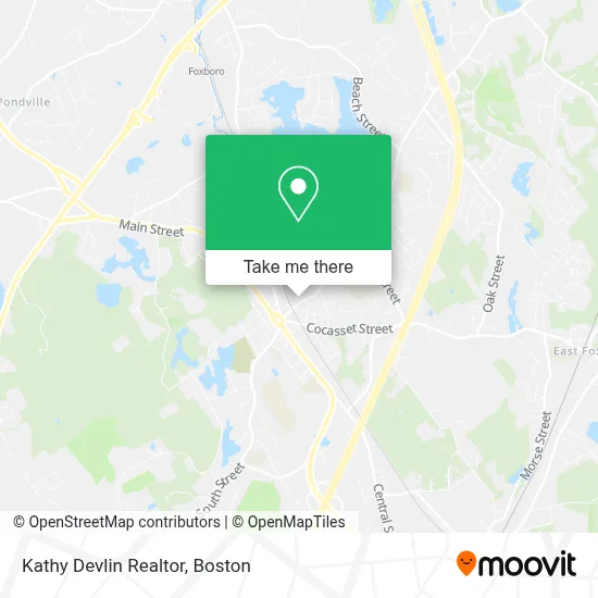 Kathy Devlin Realtor map