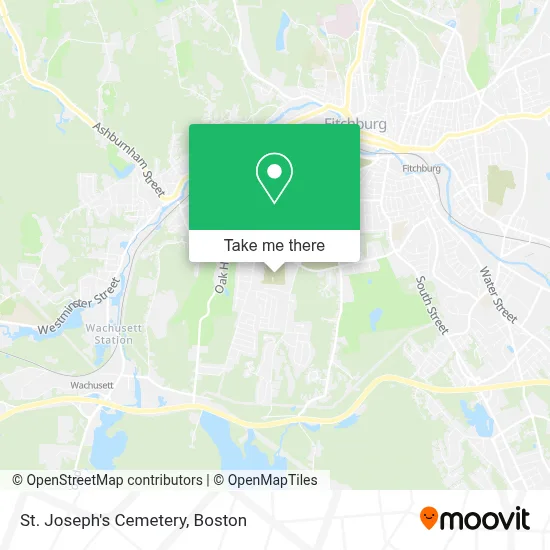 St. Joseph's Cemetery map
