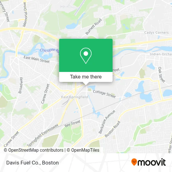 Davis Fuel Co. map