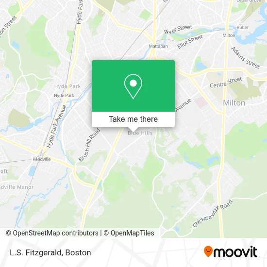 L.S. Fitzgerald map