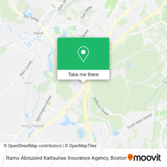 Ramo Abouzeid Kaltsunas Insurance Agency map
