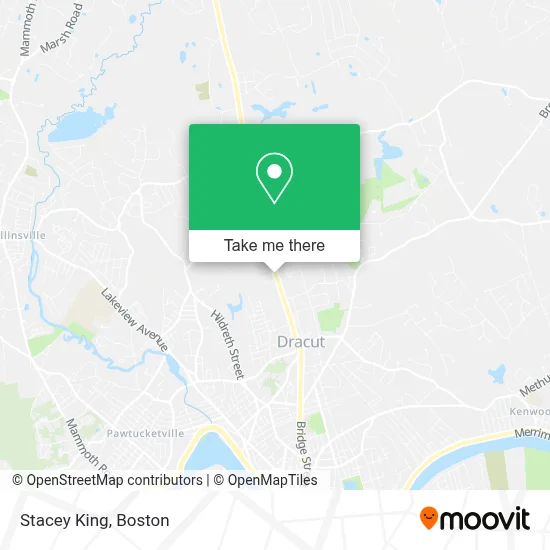 Stacey King map