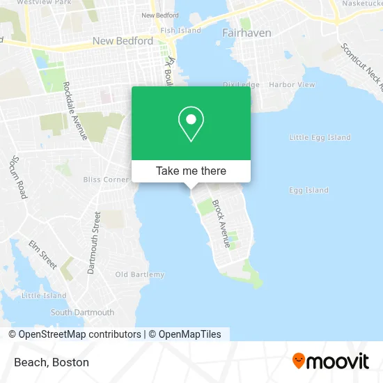 Beach map