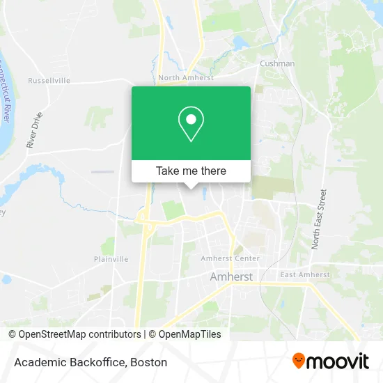 Academic Backoffice map