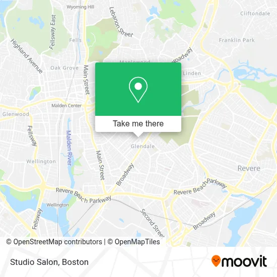 Studio Salon map