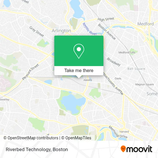 Riverbed Technology map