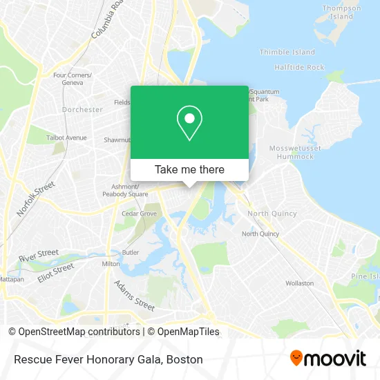 Rescue Fever Honorary Gala map