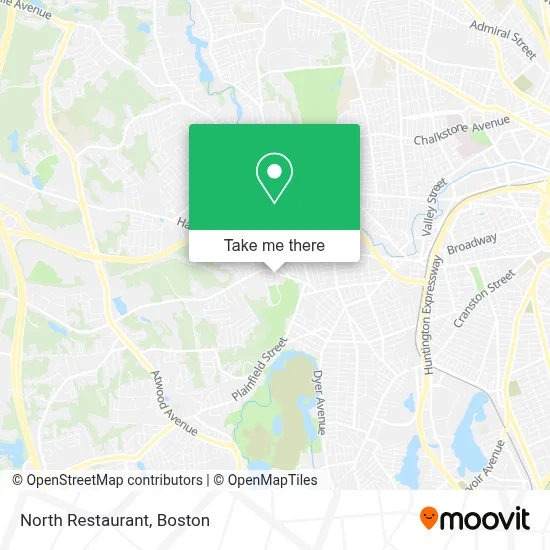 North Restaurant map