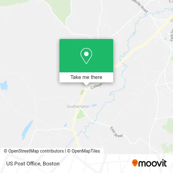 Us Post Office map