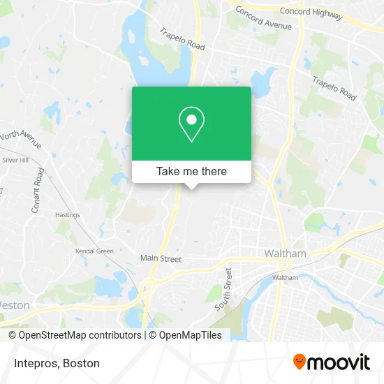 Intepros map