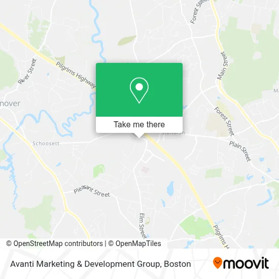 Avanti Marketing & Development Group map