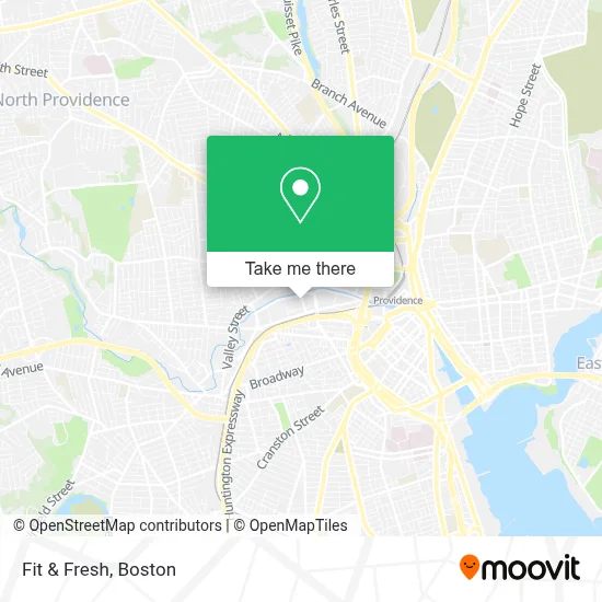 Fit & Fresh map