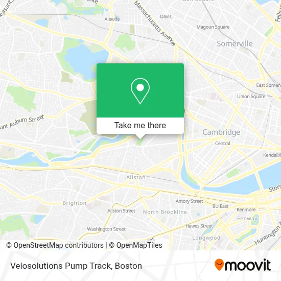 Velosolutions Pump Track map