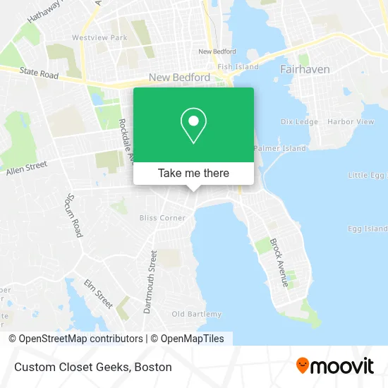 Custom Closet Geeks map
