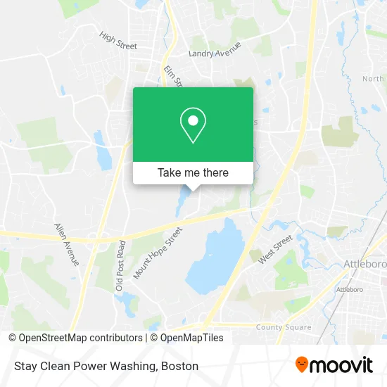 Stay Clean Power Washing map