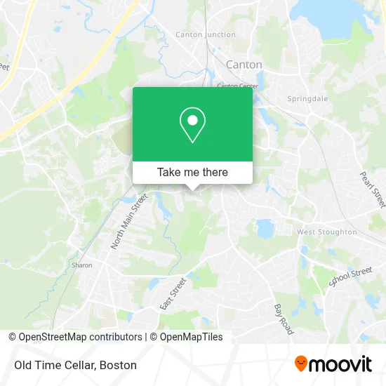 Old Time Cellar map