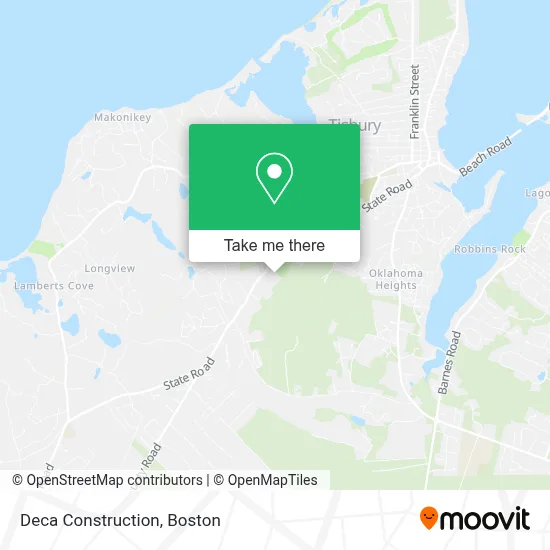 Deca Construction map