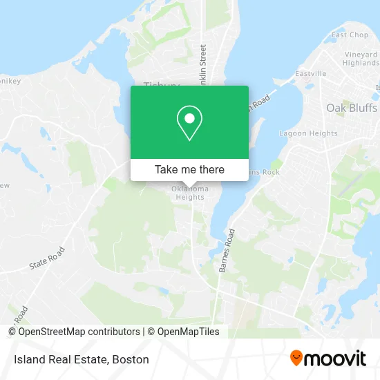 Island Real Estate map