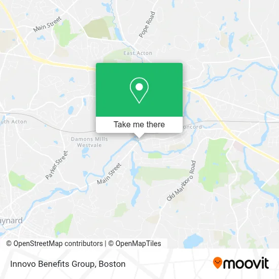 Innovo Benefits Group map