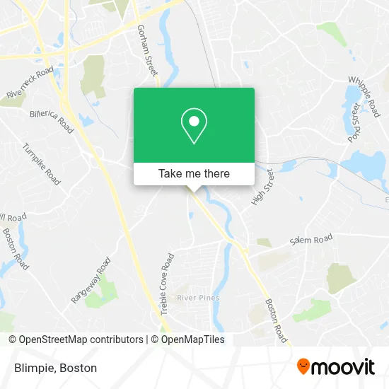 Blimpie map