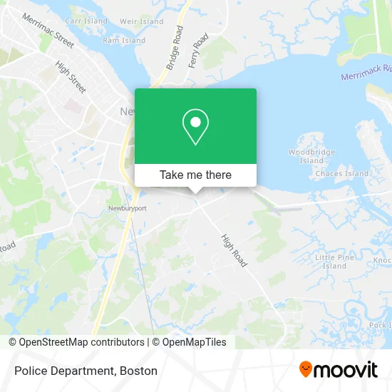 Police Department map