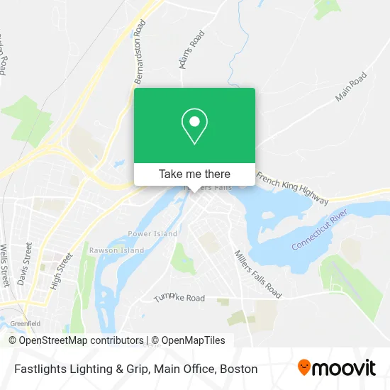 Fastlights Lighting & Grip, Main Office map