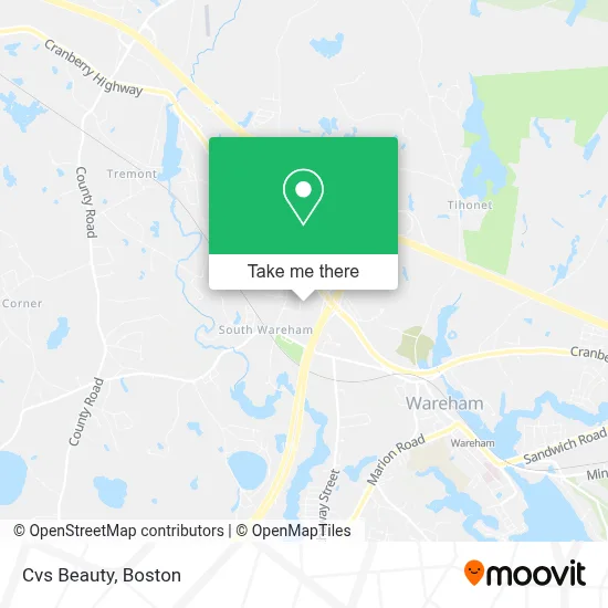 Cvs Beauty map
