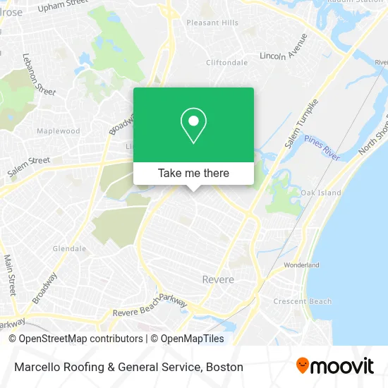 Marcello Roofing & General Service map
