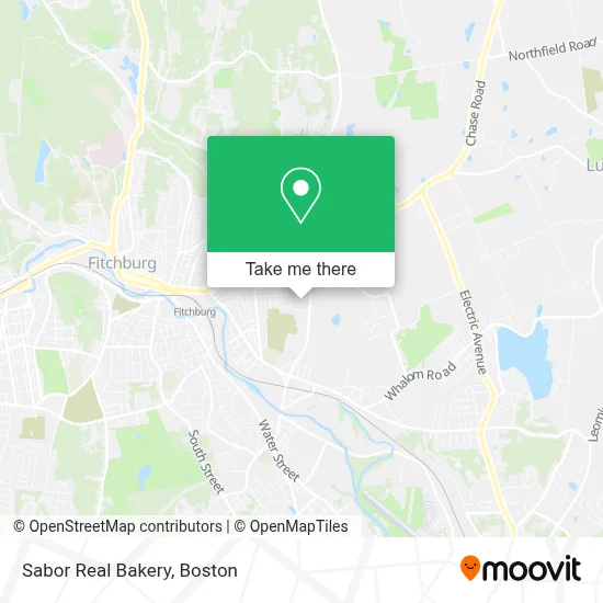 Sabor Real Bakery map