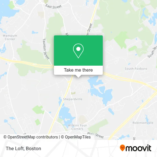 The Loft map