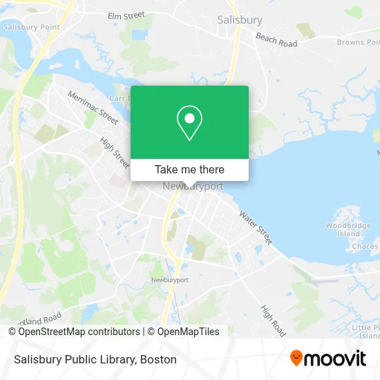 Salisbury Public Library map