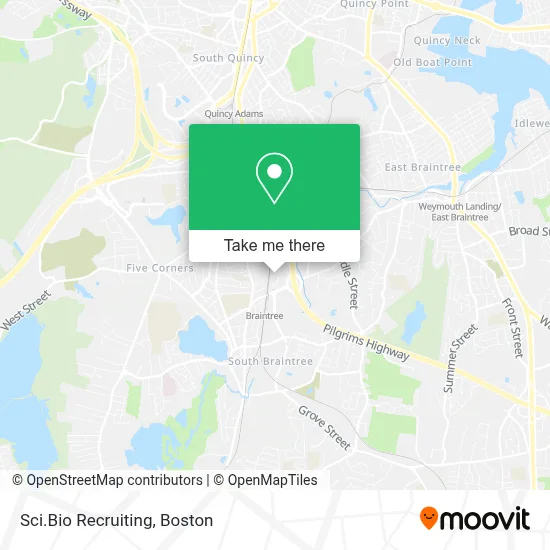 Sci.Bio Recruiting map