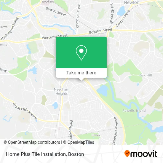 Home Plus Tile Installation map