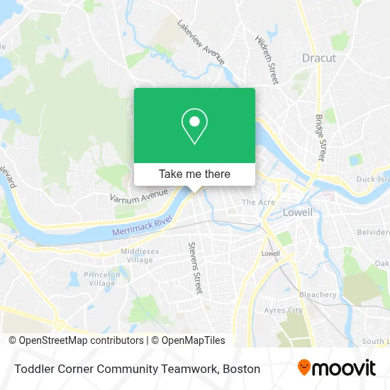 Toddler Corner Community Teamwork map