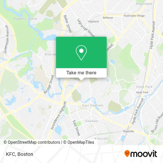 Kfc map