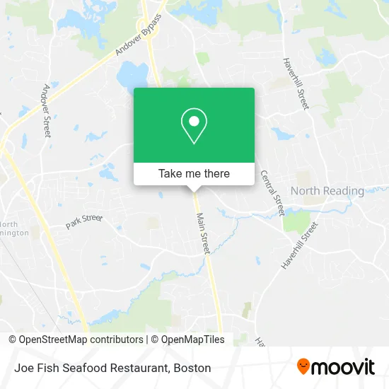 Joe Fish Seafood Restaurant map