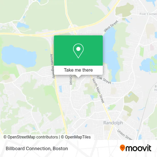 Billboard Connection map