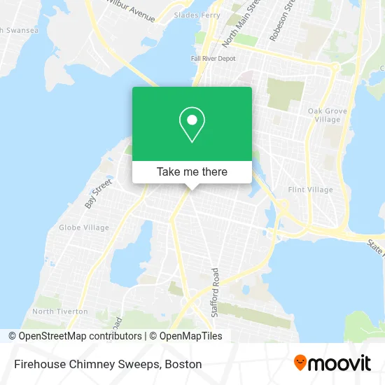 Firehouse Chimney Sweeps map