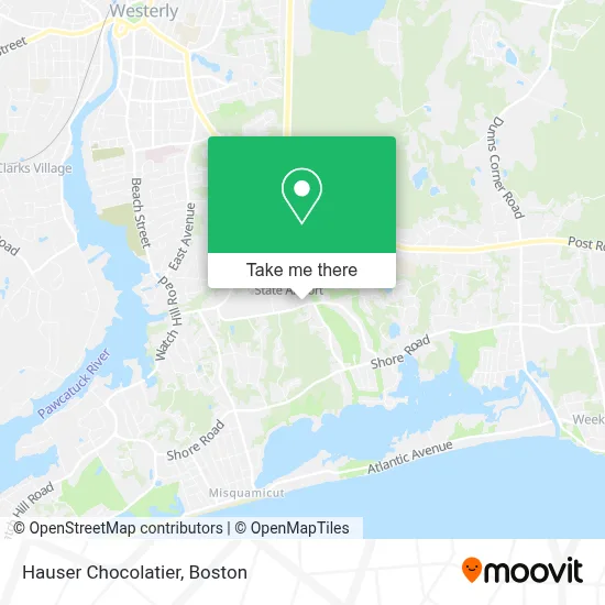 Hauser Chocolatier map